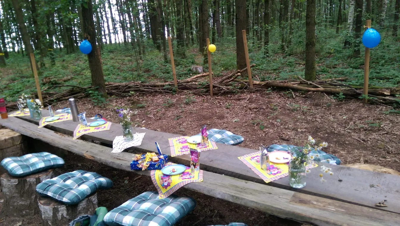 Waldkindergarten Zauberwald Außenbereich