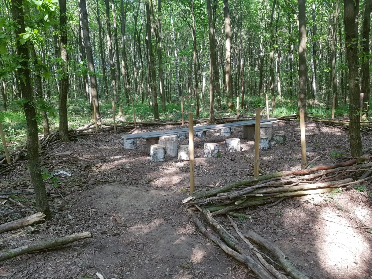 Waldkindergarten Zauberwald Außenbereich